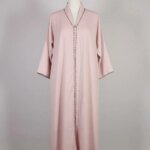 প্রিমিয়াম কোয়ালিটির বোরকা Pink - Image 2