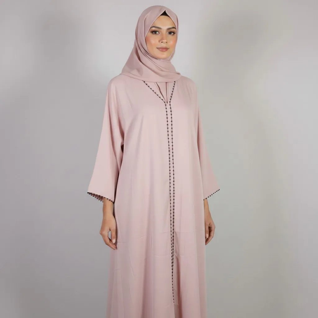 wmremove-transformed প্রিমিয়াম কোয়ালিটির বোরকা Pink - Image 1